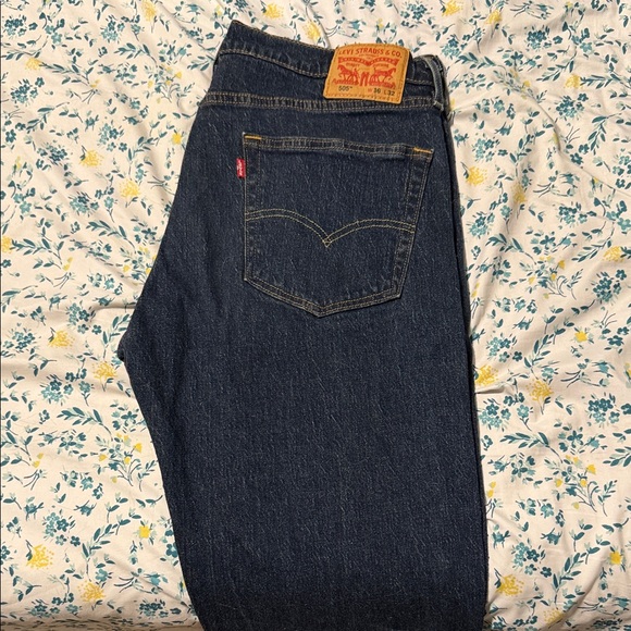 Levi's Men's Dark Blue Relaxed Jeans